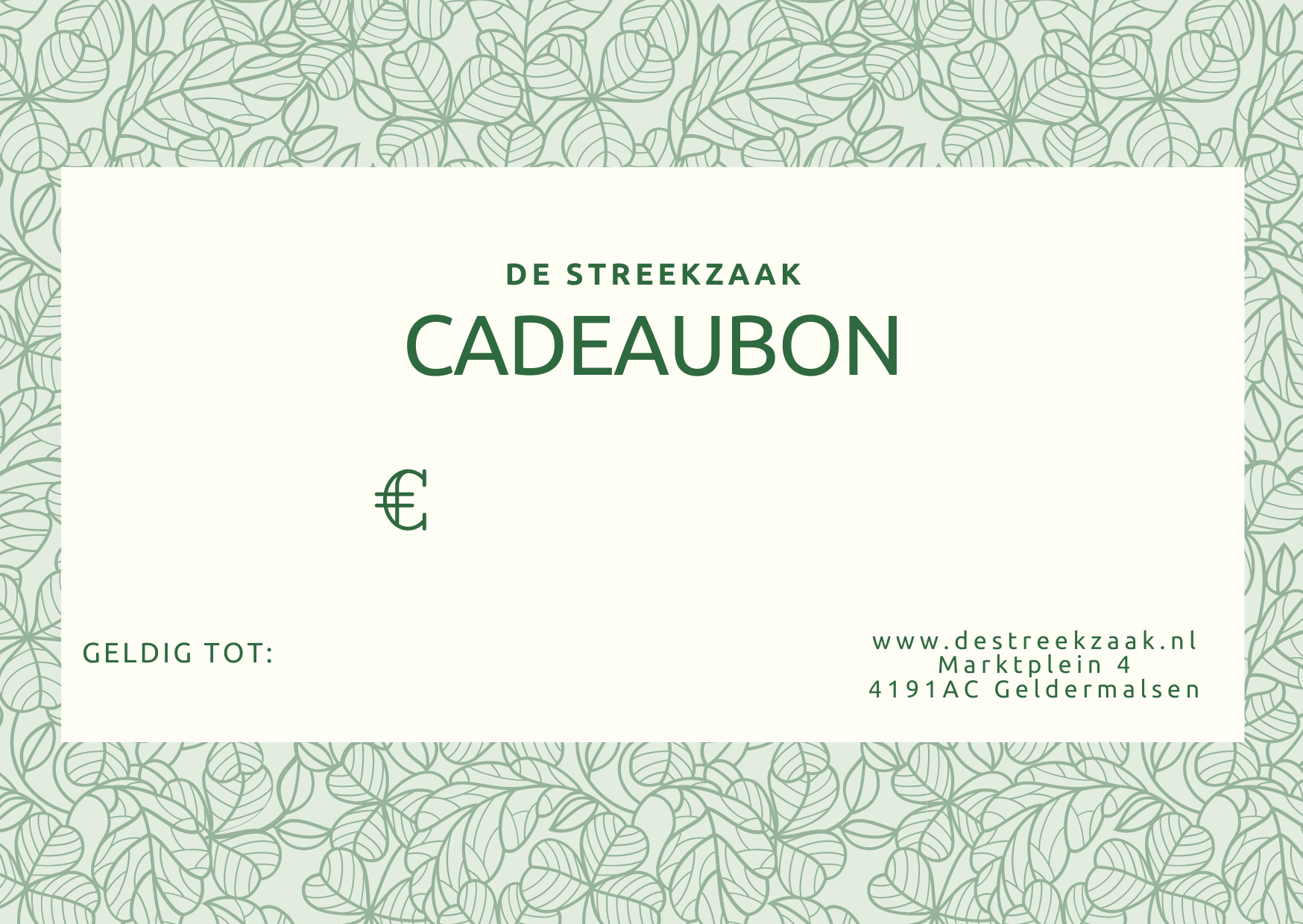 Cadeaubon